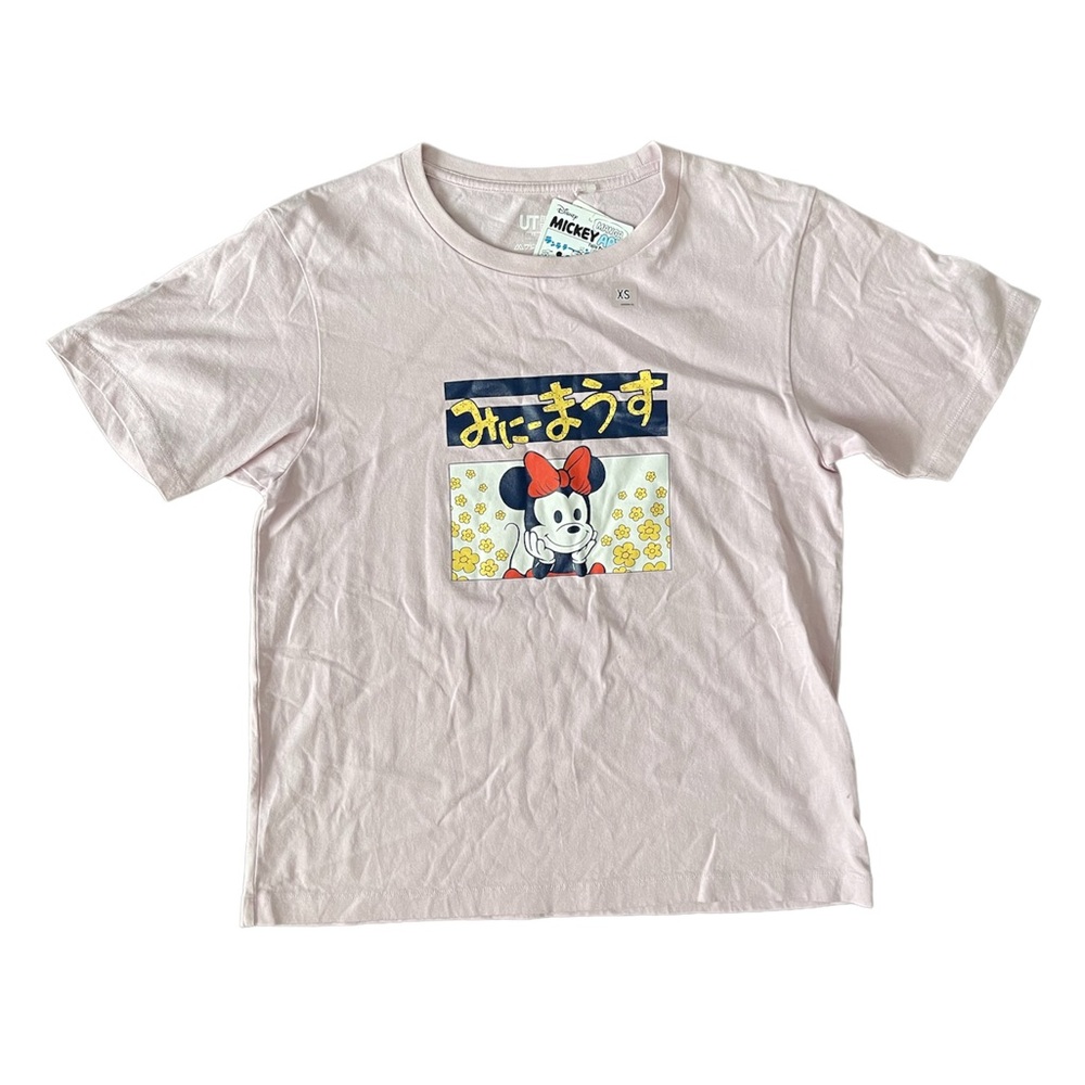 NWT Uniqlo Disney Minnie Mickey Mouse Manga Art Short Sleeve UT Tee T-Shirt Top